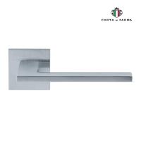 Дверная ручка на розетке PORTA DI PARMA Electra Матовый хром 220.02