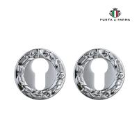 Накладка под цилиндр PORTA DI PARMA CYL.04 Полированный хром CYL.04.01