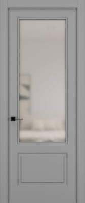 Гармония 021V ( ПО Прозрачное бронза ) Матовый Светло-серый Нестандарт