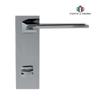Дверная ручка на планке PORTA DI PARMA Italia Полированный хром 2206.01.WC