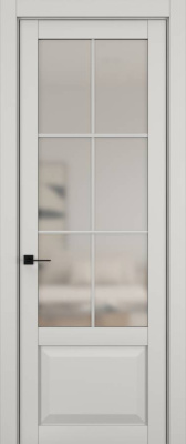 Дверь Керамик слоновая кость 6 NC ст.просветленное 2000*1000