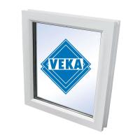 Глухое окно VEKA WHS 60 (400ш х 400в) двухкамерное