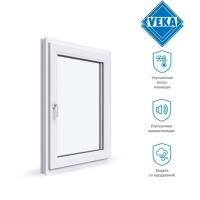 Одностворчатое окно VEKA WHS 60 (800ш х 800в) двухкамерное