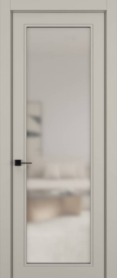 Полотно GEOMETRY 01V Матовый Серый шелк Transparente 2000*600 A2