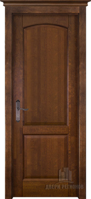 Дверь межкомнатная Фоборг массив античный орех глухая 600x2000 Antichnyy Orekh