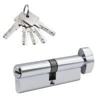 Механизм цилиндровый (5 ключей) кл/в. NC100-5 CP (хром)
