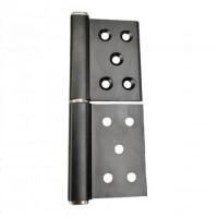 Петля без врезки B1-BL R 126,3x90,5 x3.0 (черный, правый)