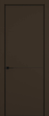 Дверь Керамик коричневый 2 MN 2000*1000 (196) L REVERSE кромка черная Eclipse