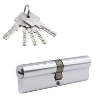 Механизм цилиндровый (5 ключей) кл/кл. N100-5 CP (хром)