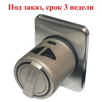 Utopic Deadbolt - Замок невидимка - Серебро - Овальное, хром матовый - 6