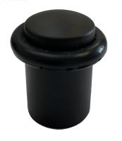 Дверной ограничитель DS2 BL (d30; h40) (черный)
