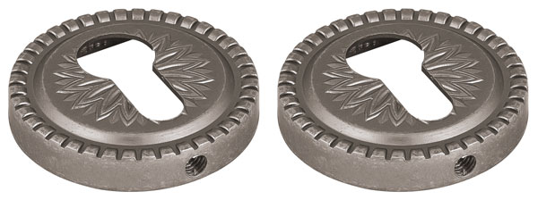 Накладка Armadillo (Армадилло) под цилиндр ET.R.CL55 (ET/CL) AS-9 античное серебро