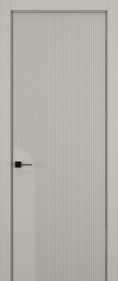 Вертикаль 02 Матовый Серый шелк Нестандарт