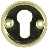 Накладки под цилиндр 016PZ PB 55mm (золото)