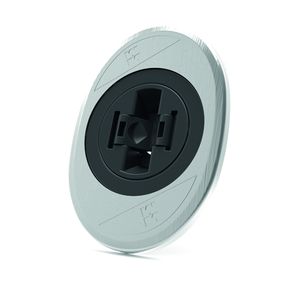 Накладка Mottura (Моттура) на замок 3D KEY, внутренняя 95.503B0 /глубина 10 (Мат. хром), 1 шт