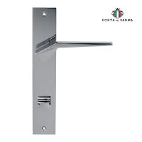 Дверная ручка на планке PORTA DI PARMA Origami  Полированный хром 2405.01.WC