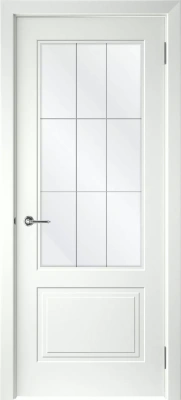 Межкомнатная дверь «Левел-2 ДО» 2000 x 600 belyy