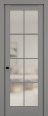 Дверь Керамик серый 11 NC ст.просветленное 2000*1000