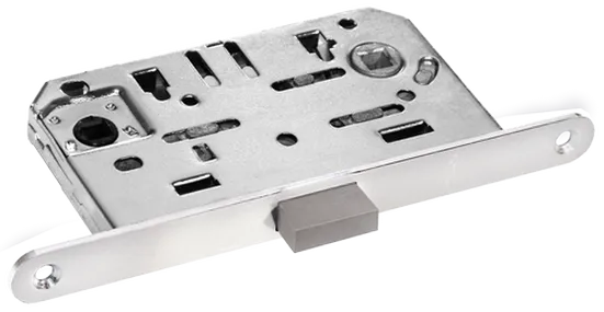 Защелка межкомнатная M1895 SC магнитная, сантехническая, цвет - матовый хром