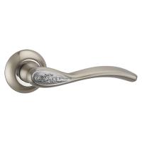 Ручки дверные алюминиевые  V85D AL (мат. никель)