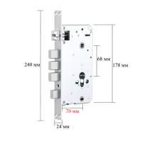 Врезная часть - Квадратные - 70