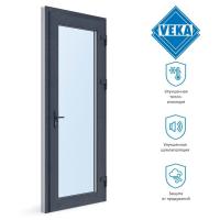 Пластиковая входная дверь VEKA WHS 60 ( 900ш х 2200в ) двухкамерная, Белый/Антрацит dveri4025