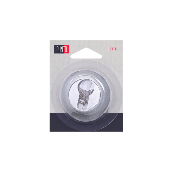 Накладка Punto (Пунто) под цилиндр LM/A ET.R.TL54 SSC-16 сатинированный хром