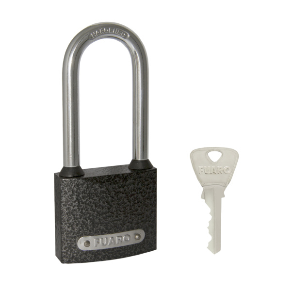 Замок Fuaro (Фуаро) навесной PL-UNI-0138-L (PL-01-38-L) 3key англ. /блистер
