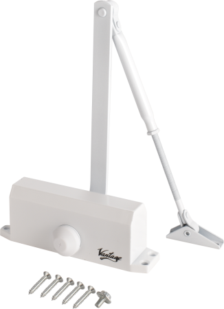 Дверной доводчик  DD-80W (белый)