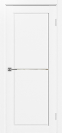 Сицилия_712.12 ЭКО-шпон 90*200 Белый снежный Зеркало