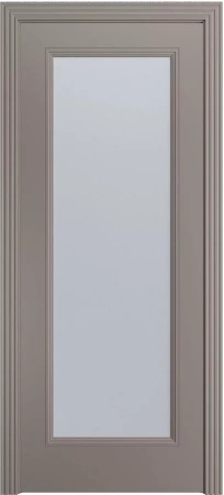 Межкомнатная дверь «Манхэттен-1 ДО» 2000 x 800 Темно-серый
