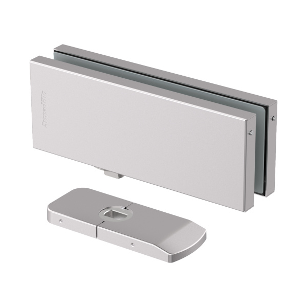 Петля-доводчик Armadillo (Армадилло) для стеклянной двери Range.GL.H10 SS нерж. сталь