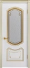 Межкомнатная дверь «Соло Грейс В2 ДО» 2000 x 600 belyyspatinoyzoloto