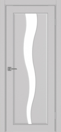 Сицилия_730.121 ЭКО-шпон 90*200 Пепельный LACбелый