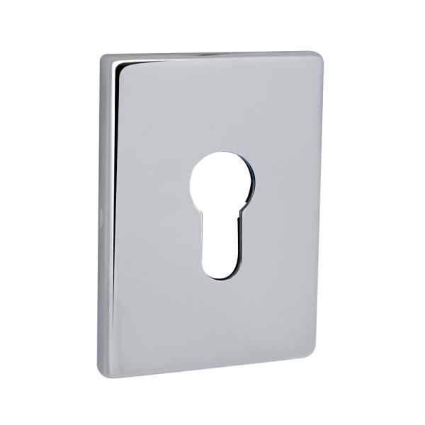 Накладка Fuaro (Фуаро) на цилиндр ESC.C.RL/K.486 (ESC 486-C RL) СР хром (1 шт.)