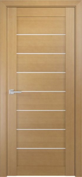 ЛУ-7 орех (стекло сатинат) Итальянский орех Со светлым стеклом 550х1900