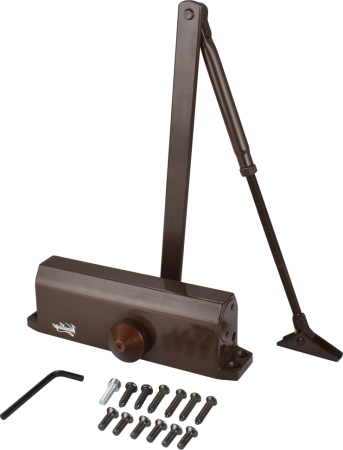 Дверной доводчик  DD-140BR (коричневый)