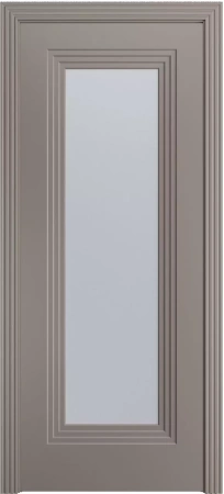 Межкомнатная дверь «Каролина-1 ДО» 2000 x 700 Темно-серый