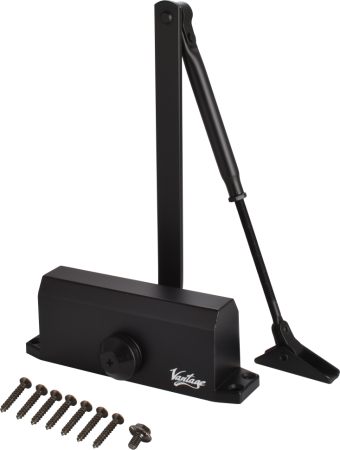 Дверной доводчик  DD-80BL (черный)