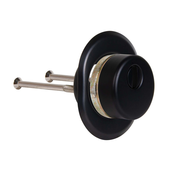 Броненакладка Fuaro (Фуаро) DEF.CRE/OV.9726 (DEF 9726) M6x90 врезная с чашкой без ответной части BL-24 черный