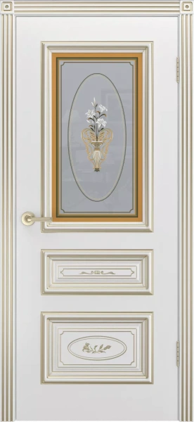 Межкомнатная дверь «Трио R-0 В3 ДО»