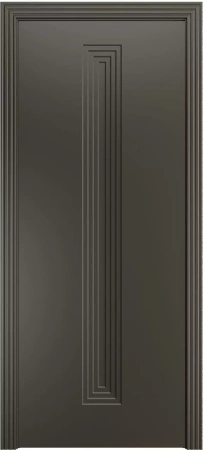 Межкомнатная дверь «Каролина-4 ДГ» 2000 x 800 Гриджио