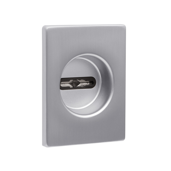 Накладка Fuaro (Фуаро) на сувальдный замок ESC.S-auto.RL/U/K.477 SSC-16 сатинрованный хром