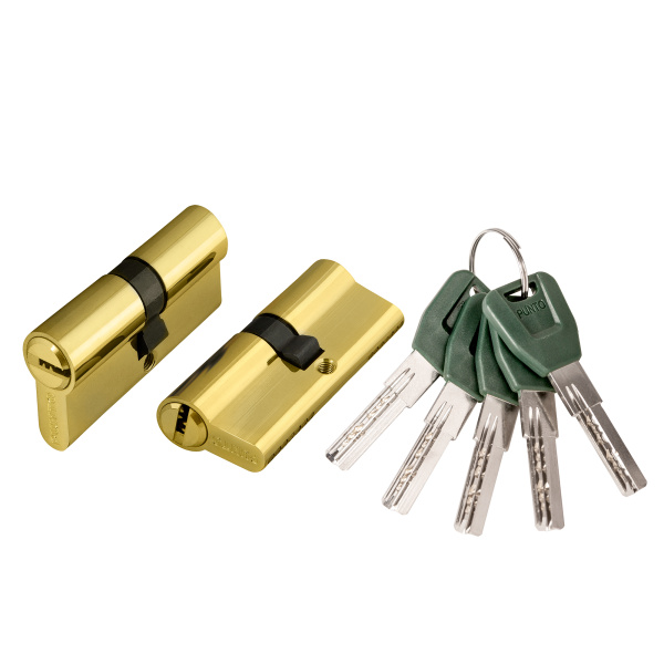 Цилиндровый Punto (Пунто) механизм (A200/70) A2000Key70(30+10+30) PB латунь