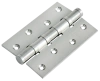 Петля универсальная карточная MBU 100X70X3-4BB SC латунь, врезная, цвет матовый хром