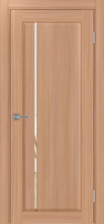 Сицилия_711.12 ЭКО-шпон 80*200 Ясень тёмный Зеркало