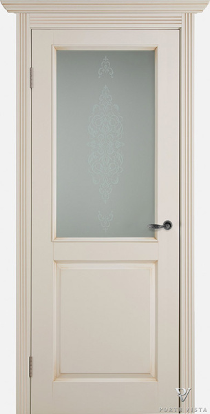 Дверь межкомнатная Соленто 2 Пескоструй натуральный шпон эмаль все цвета остекленная 600x2000 2 Steklo