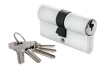 60C W,  ключевой цилиндр (60мм), цвет - белый