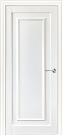 Дверь межкомнатная Багет Классик (Baget Classic) 50011 экошпон 600x2000 Белый