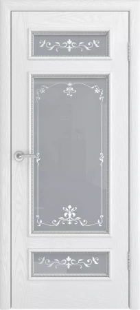 Межкомнатная дверь «Голд-4 ДО» 2000 x 600 Белоснежный